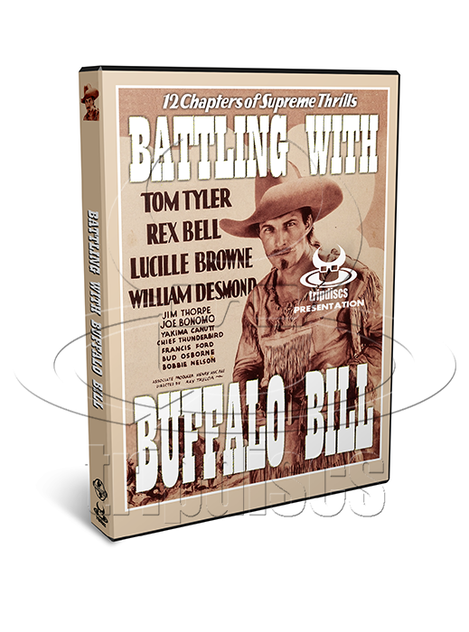 Battling with Buffalo Bill (1931) Romance, Western (2 x DVD)