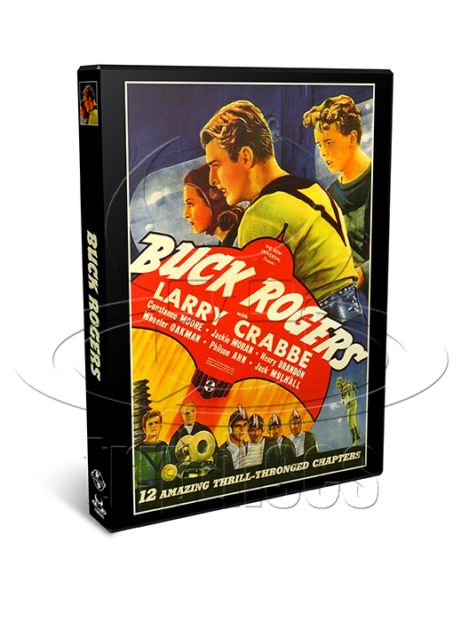 Buck Rogers (1939) Adventure, Family, Fantasy (2 x DVD)
