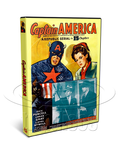 Captain America (1944) Action, Adventure, Sci-Fi (2 x DVD)