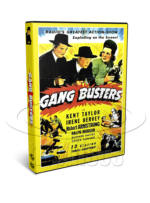 Gang Busters (1942) Action, Crime, Drama (2 x DVD)