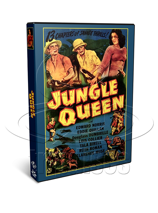 Jungle Queen (1945) Action, Adventure, Drama (2 x DVD)