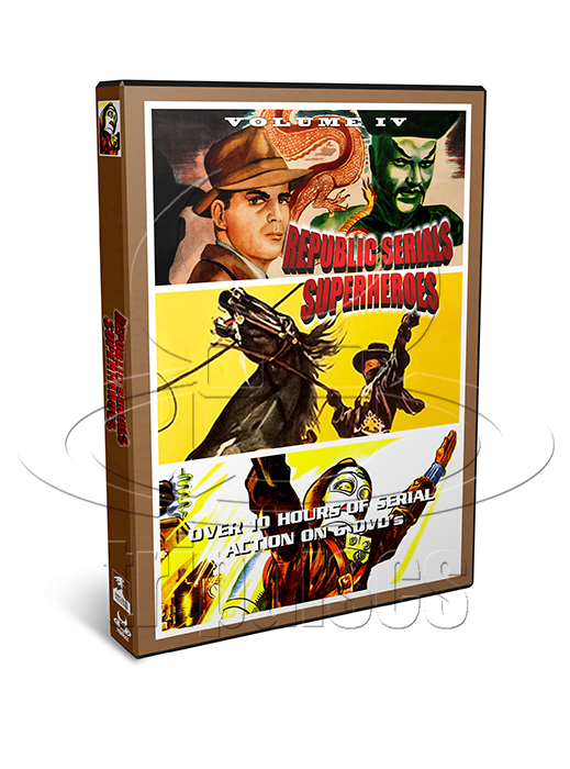 Republic Serials Superheroes Volume 4 (1940-1949) Action, Adventure, Crime, Western (6 x DVD)