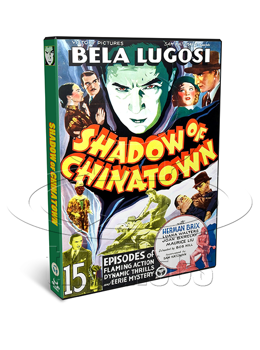 Shadow of Chinatown (1936) Crime, Horror, Sci-Fi (2 x DVD)