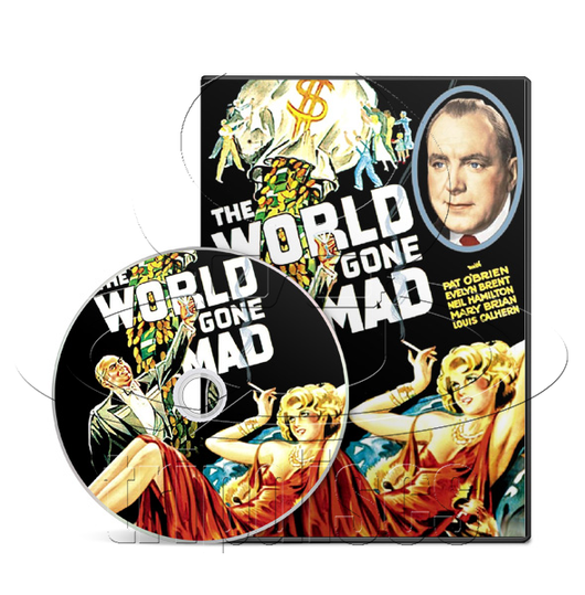 The World Gone Mad (1933) Crime, Drama, Music (DVD)