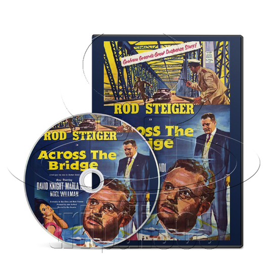 Across the Bridge (1957) Crime, Drama, Thriller (DVD)