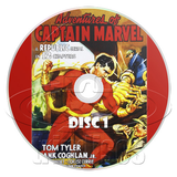 Adventures of Captain Marvel (1941) Action, Adventure, Fantasy (2 x DVD)