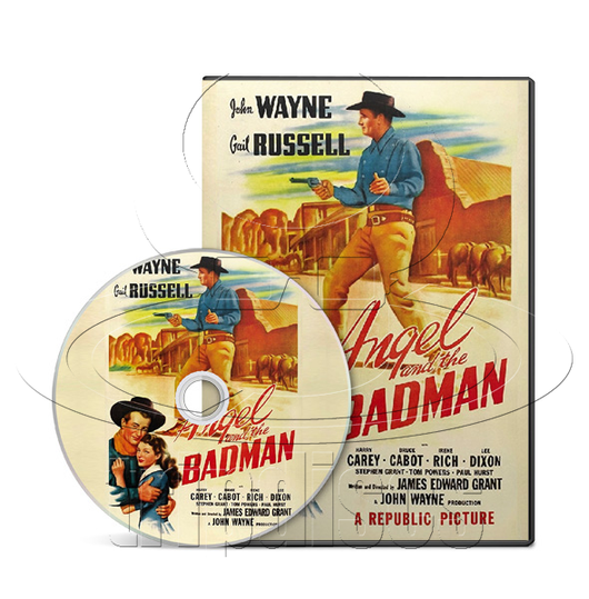 Angel and the Badman (1947) Romance, Western (DVD)