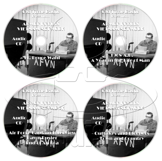 Armed Forces Vietnam Network (AFVN) - Old Time Radio Collection (OTR) (4 x Audio CD)