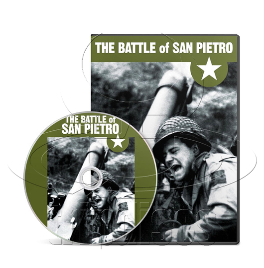 The Battle of San Pietro (1945) Documentary, Short, War (DVD)