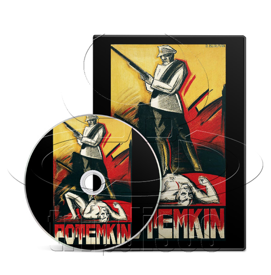 Battleship Potemkin (Bronenosets Potemkin) (1925) Silent, Drama, History (DVD)