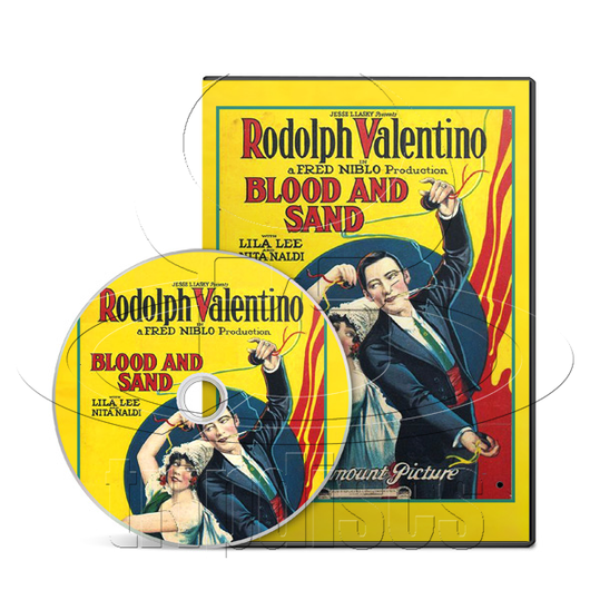 Blood and Sand (1922) Drama, Romance, Sport (DVD)