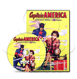 Captain America (1944) Action, Adventure, Sci-Fi (2 x DVD)