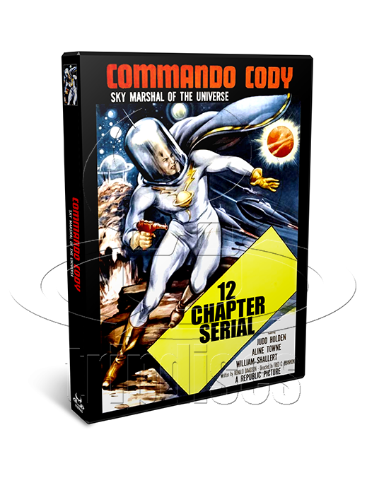 Commando Cody: Sky Marshal of the Universe (1953) Sci-Fi (2 x DVD)