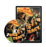 Dick Tracy: Detective (1945) Action, Crime, Film-Noir (DVD)