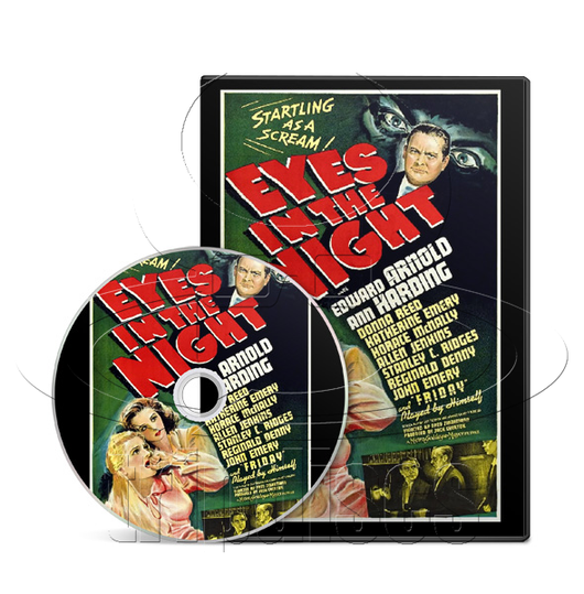 Eyes in the Night (1942) Crime, Mystery (DVD) Visually Enhanced