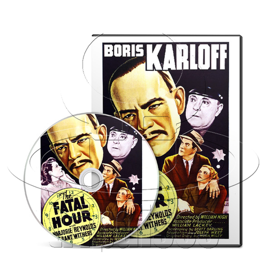 The Fatal Hour (1940) Crime, Mystery, Thriller (DVD)