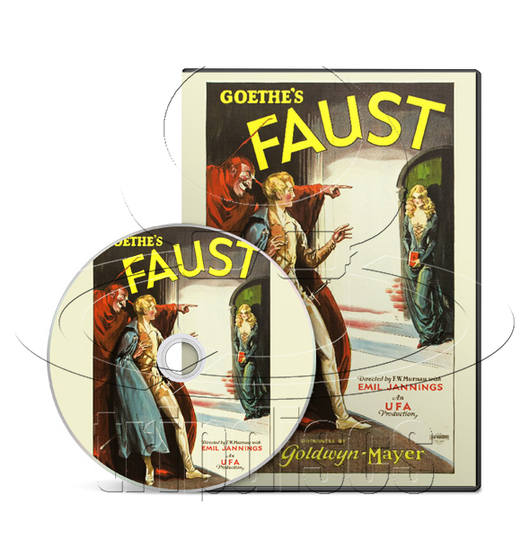 Faust: Eine deutsche Volkssage (1926) Drama, Fantasy, Horror (DVD)