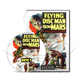 Flying Disc Man from Mars (1950) Action, Adventure, Crime (2 x DVD)