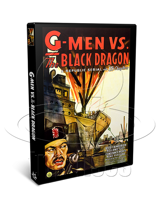 G-Men vs. The Black Dragon (1943) Adventure (2 x DVD)