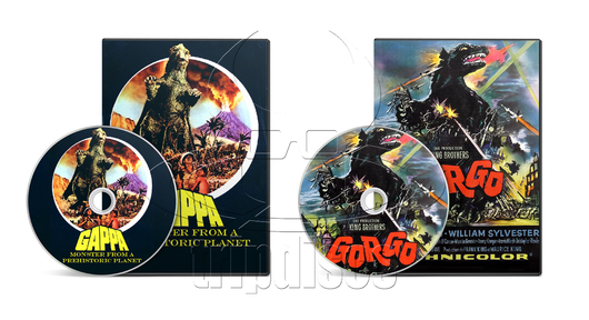 Gappa: The Triphibian Monster (1967) + Gorgo (1961) Action, Adventure, Comedy, Drama, Horror (DVD)