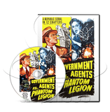 Government Agents vs Phantom Legion (1951) Action, Crime, Drama (2 x DVD)