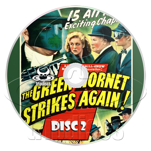 The Green Hornet Strikes Again! (1941) Drama, Adventure, Crime (2 x DVD)