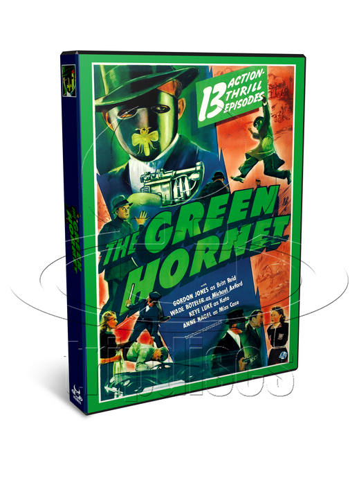 The Green Hornet (1940) Drama, Adventure, Crime (2 x DVD)