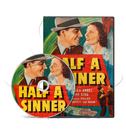 Half a Sinner (1940) Adventure, Comedy, Mystery (DVD)