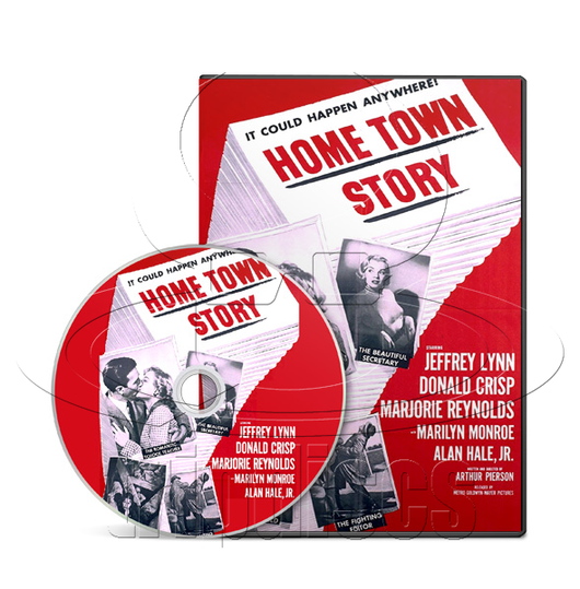 Home Town Story (1951) Comedy, Drama, Romance (DVD)