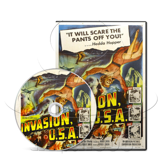Invasion USA (1952) Drama, Sci-Fi (DVD)