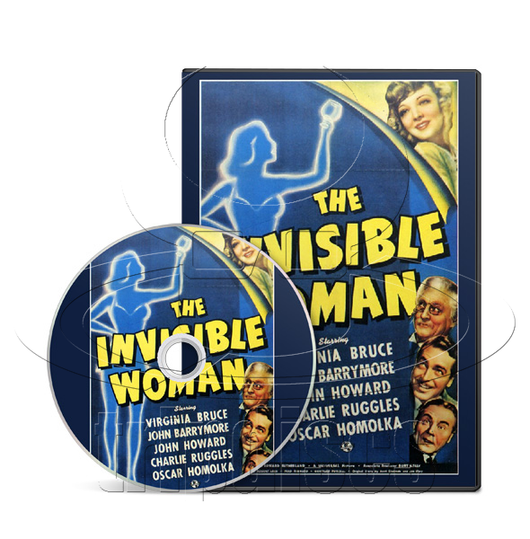 The Invisible Woman (1940) Comedy, Romance, Sci-Fi (DVD)
