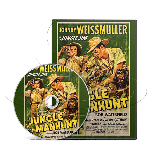 Jungle Manhunt (1951) Adventure, Sci-Fi (DVD)