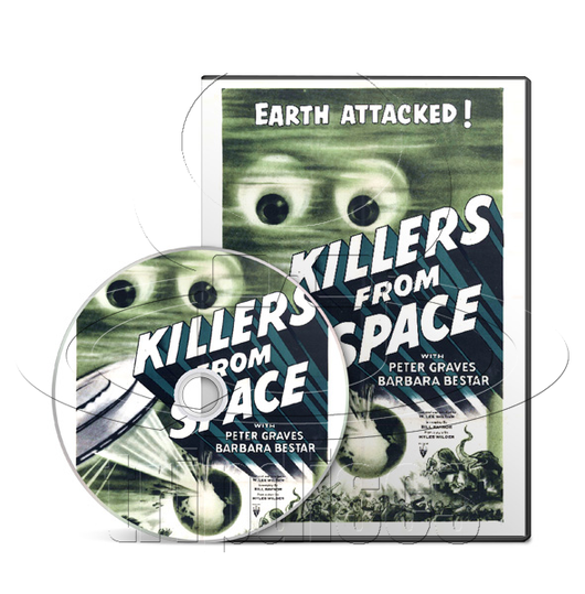 Killers from Space (1954) Sci-Fi (DVD)