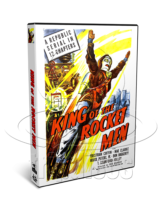 King of the Rocket Men 1949 Action Adventure Crime 2 x DVD