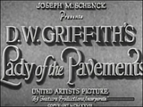 Lady of the Pavements (1929) Drama, Romance (DVD)