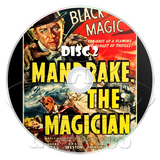 Mandrake, the Magician (1939) Action, Adventure (2 x DVD) Visually Enhanced