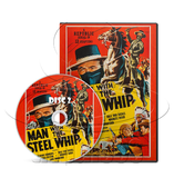Man with the Steel Whip (1954) Western (2 x DVD)