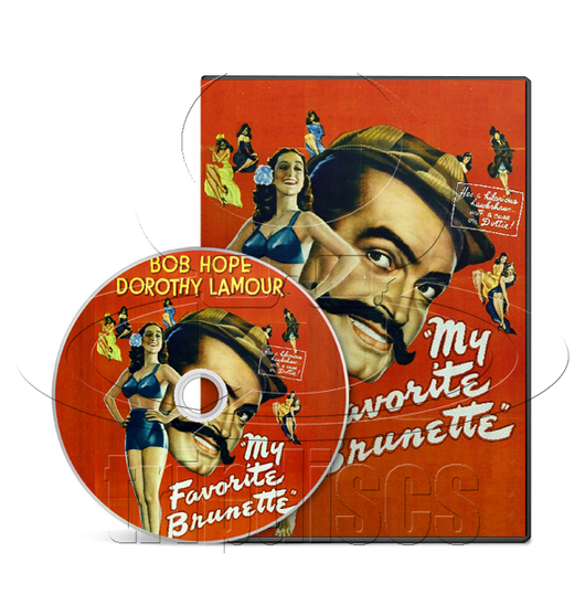 My Favorite Brunette (1947) Comedy, Crime, Mystery (DVD)