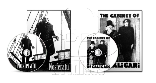 Nosferatu (1922) The Cabinet of Dr. Caligari (Das Cabinet des Dr. Caligari) (1920) Fantasy, Horror (2 x DVD)