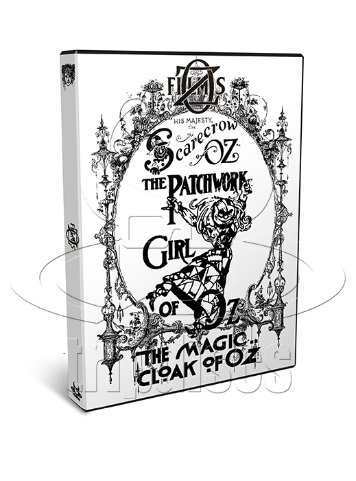 Oz Trilogy (The Patchwork Girl of Oz, His Majesty the Scarecrow of Oz, The Magic Cloak of Oz) (1914) Adventure, Family, Fantasy (DVD)