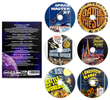 Sci-Fi in Space Movie Collection (1958-1961) Sci-Fi, Action, Adventure, Thriller, Horror (6 x DVD)