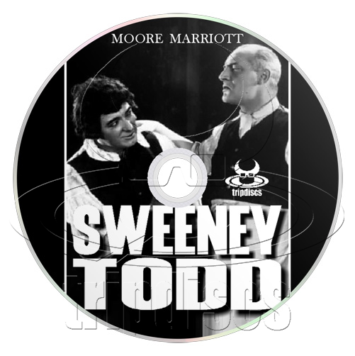 Sweeney Todd (1928) Crime, Drama (DVD) Visually Enhanced