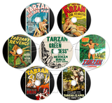 Tarzan Movie Collection: Tarzan of the Apes (1918), Tarzan the Ape Man (1932), Tarzan the Fearless (1933), The New Adventures of Tarzan (1935), Tarzan and the Green Goddess (1938), Tarzan's Revenge (1938), Tarzan and the Trappers (1958) (7 x DVD)