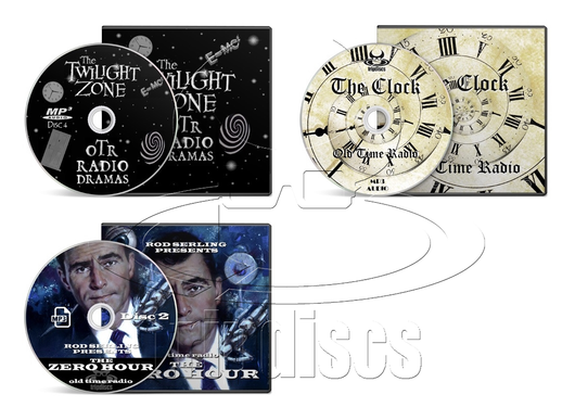 The Twilight Zone, The Clock, The Zero Hour - Old Time Radio Collection (OTR) (7 x mp3 CD)