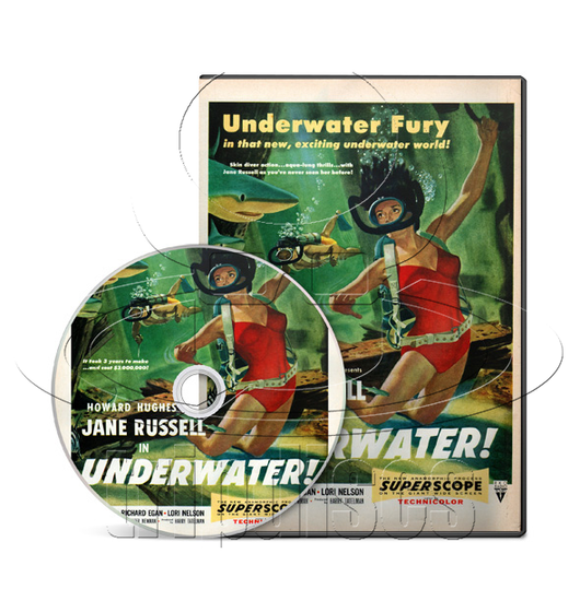 Underwater! (1955) Adventure, Drama (DVD)
