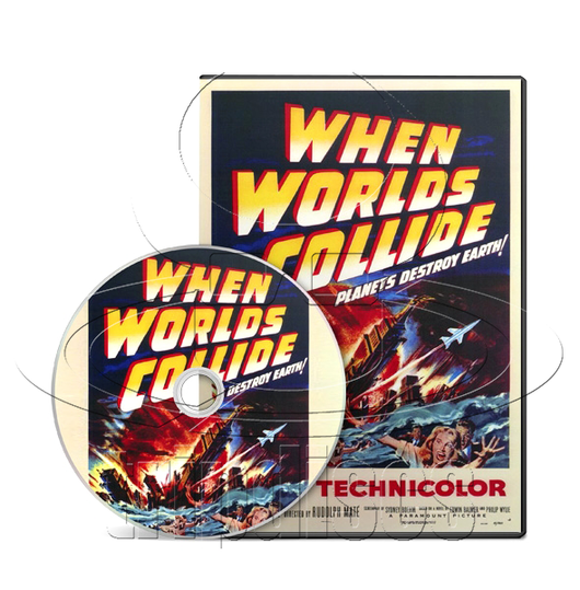 When Worlds Collide (1951) Action, Sci-Fi, Thriller (DVD)
