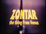 Zontar: The Thing from Venus (1966) Horror, Sci-Fi (DVD) Visually Enhanced