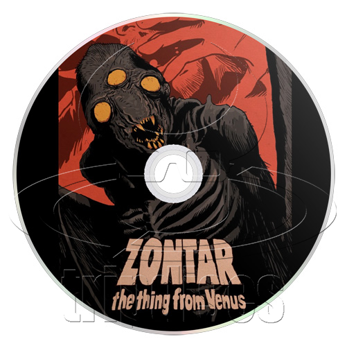Zontar: The Thing from Venus (1966) Horror, Sci-Fi (DVD) Visually Enhanced