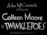 Twinkletoes (1926) Drama (DVD)