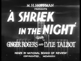 A Shriek in the Night (1933) Crime, Mystery, Romance (DVD) Visually Enhanced